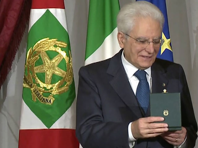 Presidente Sergio Mattarella